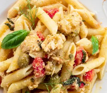 Parmesan Tuna Pasta