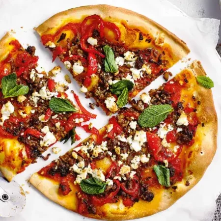 Vegan Turkish Pizza